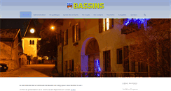 Desktop Screenshot of bassins.ch